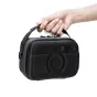 JJC HSCC 3 ūdensizturēts fotokameras somiņa ar regulējamu pleca siksnu un aizsargājošu objektīva izgriezumu akcijas kamerām, piemēram, DJI Osmo Action, GoPro un Insta360.