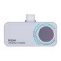 Mileseey TR256i mini thermal imaging camera with 256x192 resolution, showcasing a sleek design, USB-C port, and modern color scheme.