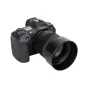 JJC LH ES73B lens hood for Canon RF 45mm F1.2 STM - matte anti-reflective protection for professional photography