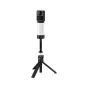 JJC LED 3DC 360 PanoramaFill Light mounted on a tripod with an adjustable central column for even lighting in panoramic photography
