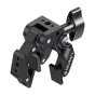 Ulanzi CO78 Super Clamp with 1 kg load capacity, featuring a 3-jaw design for secure grip on flat and round surfaces, 1/4 inch and ARRI mounts, cold shoe included