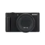 Задний вид камеры Sony ZV 1F с совместимым креплением для автоматической крышки объектива JJC Z