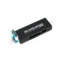 JJC CR UCL1 multifunkcionāls atmiņas kartes lasītājs ar USB Type-A, Lightning un USB Type-C portiem ātrai datu pārraidei līdz 90 MB/s