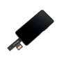 JJC CR UCL1 black multi-port memory card reader with microSD card slot, featuring USB Type-A, Lightning, and USB Type-C ports for high-speed data transfer