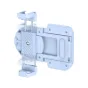 JJC MSG U1 smartphone camera grip blue side view with cold shoe mount and detachable Bluetooth shutter button