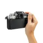 JJC TA ZF Thumb Up Grip Black for Nikon Z fc - ergonomic camera grip with silicone thumb rest and microfiber leather surface for stable one-handed shooting