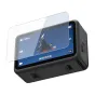 Telesin S6-FLM-25 tempered glass protector for DJI Osmo Action 6 front screen, offering high durability and 99% light transmission, with a clear view and precise fit.