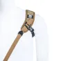 BlackRapid Sport X Extra Multi Terrain crossbody camera sling with padded shoulder strap and removable forearm stabilizer for secure camera support