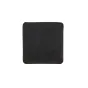 3 Legged Thing Magic Wraps Cloth Small 12x12 melns auduma segls ierīču aizsardzībai ar gludu matētu virsmu un oranžu birku stūrī.