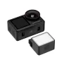 JJC LED OA Mini LED gaisma DJI Osmo Action 5 Pro/4/3 ar magnētisko fiksāciju, 20 LED elementiem un USB-C uzlādes portu