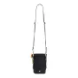 PGYTECH OneGo Space Black crossbody bag featuring a textured microfiber exterior, magnetic closure, and detachable strap for versatile carrying - ideal for mobile creators and daily essentials.
