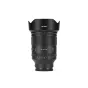 Viltrox AF 35mm F1.2 LAB Sony FE objektīvs ar izpletinātu vāciņu, aizmugures skats ar diafragmas un fokusa atzīmēm