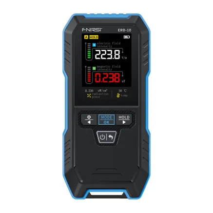 FNIRSI ERD-10 4-in-1 elektromagnētiskās radiācijas detektors