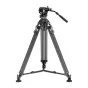 Neewer LL55 Carbon Fiber Video Tripod with Oil Head