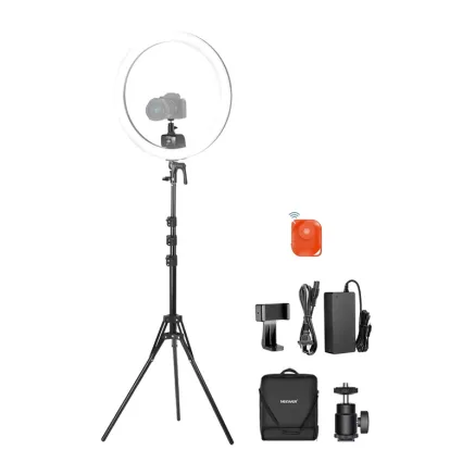 Neewer SRP18C Selfie Kit with Round LED Phone Light