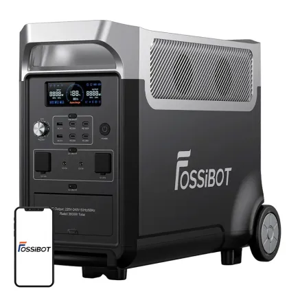 Set EcoFlow Delta Pro 3 power station + 2x 400W photovoltaic panel.