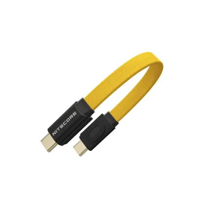 Nitecore NLink10 Magnētiska ātrā uzlādes kabelis USB C uz USB C