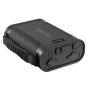Maentum X-TRA 300 portable power station with 307 Wh LiFePO4 battery, featuring USB-C, USB-A, and 12V DC outputs, LCD display, and durable design for outdoor and travel use