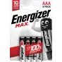 ENERGIZER Max AAA 4 iepakojums