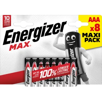 ENERGIZER Max AAA 8 упаковка