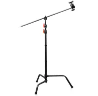 Shape CST40 40 C-Stands ar slīdošo kāju, melnā anodētā alumīnija, regulējams augstums un grip galvas aprīkojumam nostiprinātShape CST40 40 C-Stands ar slīdošo kāju, melnā anodētā alumīnija, regulējams augstums un grip galvas aprīkojumam nostiprināt