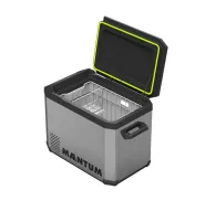 Холодильник-компрессор Maentum IceCube X 40 объемом 40 литров с открытой крышкой, внутренними полками из металлической сетки и прочным металлическим корпусомХолодильник-компрессор Maentum IceCube X 40 объемом 40 литров с открытой крышкой, внутренними полками из металлической сетки и прочным металлическим корпусом