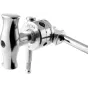 Kupo KS-022 5 colu grip arm pīns ar rievotu iedobumu un divām 1/4-20, 3/8-16 sieviešu vītņām drošai apgaismojuma ierīču nostiprināšanai