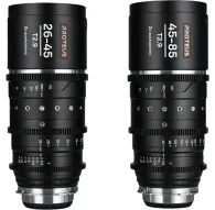 Laowa Proteus Zoom 2X Anamorphic Lens Bundle 26-45mm and 45-85mm for professional cinema cameras with PL mount compatibilityLaowa Proteus Zoom 2X Anamorphic Lens Bundle 26-45mm and 45-85mm for professional cinema cameras with PL mount compatibility