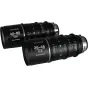 Laowa Proteus 2X Anamorphic Lens Bundle 26-45mm and 45-85mm T2.9 zoom lenses with cine gears, PL mount, and Canon EF adapter for professional filmmaking