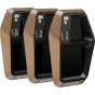 PolarPro DJI Air 3S ND8/ND32/ND128 mist diffusion filters set with matte black and bronze anodized aluminum frames for cinematic aerial shots