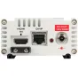 Задняя панель передатчика Datavideo HBT-15 4K HDBaseT с HDMI входом, DVIP интерфейсом и 12V 30W DC выходом для передачи видео.