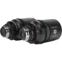 Laowa Proteus 2X Anamorphic 35mm and 60mm T2 lenses set with PL mount, featuring bright aperture and premium metal construction for cinematic filmmaking