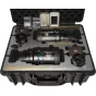 Laowa Proteus 2X Anamorphic 35mm & 60mm T2.0 lens bundle set in a hard case with adapters, caps, and accessories