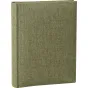 FOCUS Essence Super 200 grey canvas photo album with hardcover and textured fabric finish, holds 200 photos up to 10x15 cm