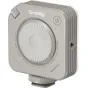 SmallRig P96 Neo mazsā LED video gaisma ar 5W divkrasainu apgaismojumu, priekšējā redzējumā ar apaļu LED paneli un 1/4 colu šuvēm daudzpusējai fotogrāfijai un videofilma veidošanai