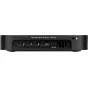 OWC miniStack STX Thunderbolt 4 glabvārdu doks ar 24TB kapacitāti, kurā ir trīs Thunderbolt 4 porti, DC barošanas ievade un kompakts alumīnija dizains augstas veiktspējas datu glabāšanai un paplašināšanai