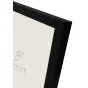 FOCUS Grace Black 60x80 acrylic glass frame close-up view with elegant pine wood design and premium edge finish