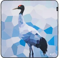 SmallRig 6042 Camera Wrap featuring an elegant black-necked crane geometric pattern, providing stylish protection for cameras, lenses, and other equipment.SmallRig 6042 Camera Wrap featuring an elegant black-necked crane geometric pattern, providing stylish protection for cameras, lenses, and other equipment.