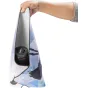 SmallRig 6042 camera wrap with black-necked crane pattern protecting Canon lens, showcasing soft fabric and secure fit for transport.