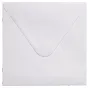 Focus balts kvadrātveida aploksne 160x160 mm, 100g skābes nesaturošs papīrs, aizvērts klips, 50 vienību pakete