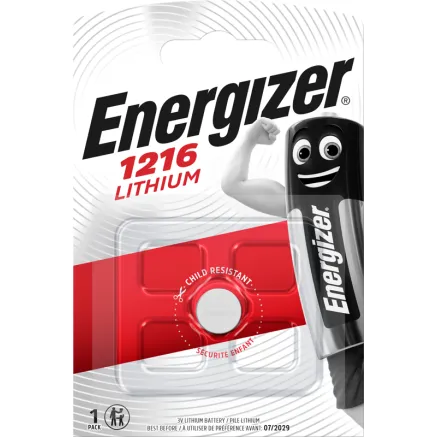 ENERGIZER Lithium Miniature CR1216