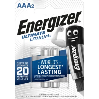 ENERGIZER Ultimate Lithium AAA 2 pack