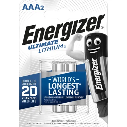 ENERGIZER Ultimate Lithium AAA 2 pack