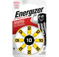 ENERGIZER слуховой аппарат 10 - 8 упаковкаENERGIZER слуховой аппарат 10 - 8 упаковка