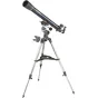 Celestron Astromaster 70EQ refractor telescope with equatorial mount and sturdy tripod for astronomy and terrestrial viewing