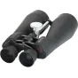 Celestron Skymaster 20x80 binoculars featuring 80mm objective lenses, a central focus knob, and a tripod adapter, designed for astronomy and long-range viewing.