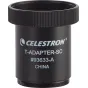 Celestrona metāla T-Adapter-SC SLR/DSLR kamerām ar riebotām malām, paredzēts primārās fokusa astrofotogrāfijai ar Šmitda-Kasēgreina teleskopiem