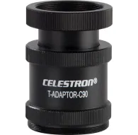 Celestron T-Adapter C90 izturīgs metāla adaptērs DSLR/SLR kameru pievienošanai Šmita-Kassegrena teleskopiem, ar riebotiem vītnēm drošai savienošanaiCelestron T-Adapter C90 izturīgs metāla adaptērs DSLR/SLR kameru pievienošanai Šmita-Kassegrena teleskopiem, ar riebotiem vītnēm drošai savienošanai
