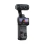 Камера Insta360 Luna Ultra 8K в цвете Cosmic Black с отстегивающимся OLED сенсорным экраном, двойной объектив Leica и выбранным уровнем зума 3x.