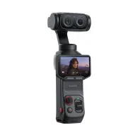 Insta360 Luna Ultra 8K akcijas kamera Cosmic Black krāsā ar detašējamu OLED skārienekrānu, Leica divu objektīvu uzstādījumu un izvēlēto 3x tālummaiņu.Insta360 Luna Ultra 8K akcijas kamera Cosmic Black krāsā ar detašējamu OLED skārienekrānu, Leica divu objektīvu uzstādījumu un izvēlēto 3x tālummaiņu.